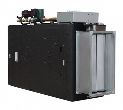 Приточная вентиляционная установка Capsule-2000 w с автоматикой, водяным нагревателем и смесительным узлом