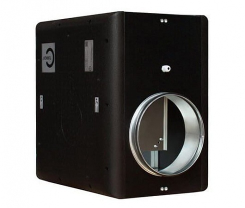 Вытяжная установка Capsule-600 v mini в шумоизолированном корпусе для квартир, кухонь, домов и тд.